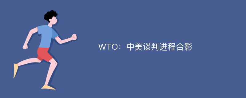 WTO：中美谈判进程合影