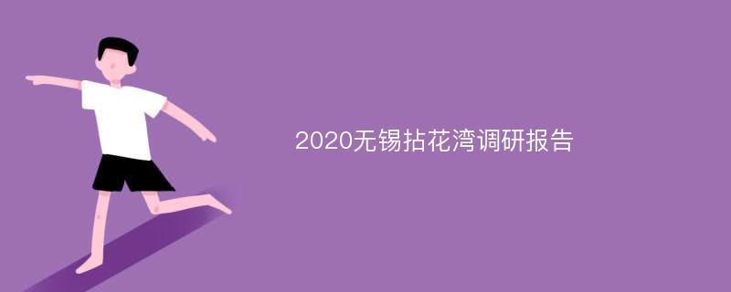 2020无锡拈花湾调研报告