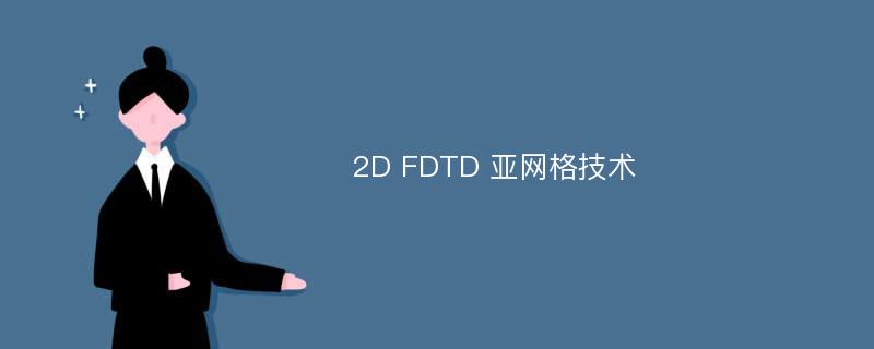 2D FDTD 亚网格技术